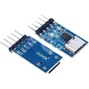 Type-C USaB to Serial Port Ch340N Module Ch340 Dc 5V/3.3V Upgrade Mcu Download Brush Line