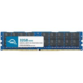 OWC 256GB (4x64GB) DDR5 5600 PC5-44800 CL46 2Rx4 288-pin 1.1V ECC Registered RDIMM Memory RAM Module Upgrade Kit for Select Workstations or Servers