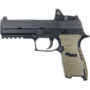 TALON Grips Adhesive Pistol Grip - Compatible with Sig Sauer P250, P320, M17 & M18 9mm/.357/.40/.45 Full Size (Large Module) - Made in The USA