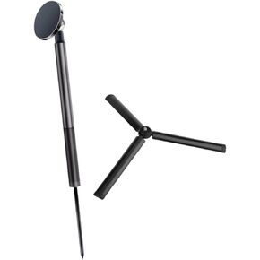 Monopod Golf مع حامل الهاتف مع SPIKE STACE لتصوير 29.5-121 سم 360 درجة عرض الزاوية متعدد الاستخدام