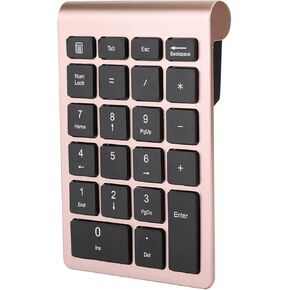 Number Pad for Laptop, RF304 22 Keys Numeric Keypad Numeric Keypad for Laptop Numeric Keypads USB Keyboard with Receiver (Silver Black) in Kuwait