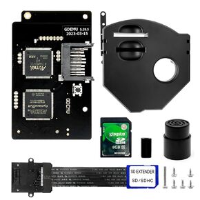 GDEMU 5 20 V5.20.5 Optical Drive Emulation Board and Remote Card Mount Kit for DC Console For SEGA Dreamcast gdemu GDU DC VA1