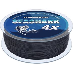 Braided Fishing Line Color Never Fade 4 Strands Super Strong PE Fishing Line Abrasion Resistant Fishing Wire Zero Stretch Excellent Tensile Smooth Multiple Colors 6lb to 300lb