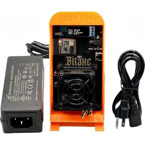 Bitaxe Gamma 601 Bitcoins Miner-1.2TH/s ASIC Crypto Miner with Open-Source System, 18W, 35dB Silent, 2.4GWifi,5V Fans with Protective casing, Plug & Play for Home Mining.