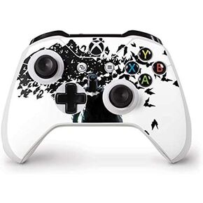 Skinit Decal Gaming Skin Compatible with Xbox One S Controller - Officially Licensed Warner Bros Batman and Bats Design