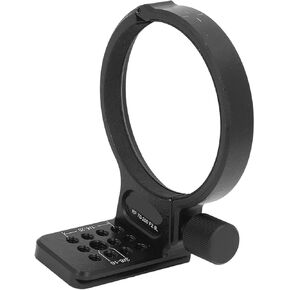 aqxreight Tripod Mount Aluminum Alloy Lightweight Lens Collar with 4inch 3 8inch Screw Hole for Arca Port for RF70 200 F2 8L On Bottom a Standard Tripod Mount RingLens CollarTripod Collar