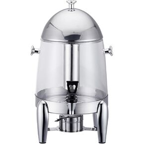 12L Beverage Dispenser Stainless Steel Coffee, Drink for Hot & Cold Drinks,Large Juice with Ice Container,Stainless Water Jar Container,B