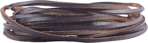 KONMAY Jewelry Real Leather Cord, 40 Yards 1.0mm Mixed Leather String for Necklaces, Bracelets, Jewelry Making, Crafting and Braiding in Saudi Arabia