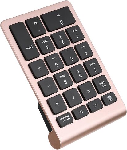 لوحة رقم للكمبيوتر المحمول ، RF304 22 مفاتيح لوحة مفاتيح لوحة مفاتيح لوحة مفاتيح لوحة مفاتيح لوحة مفاتيح USB المحمولة مع جهاز استقبال (أسود فضية) in Kuwait
