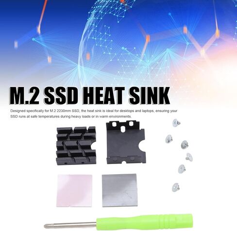 وسادة حرارية لتسخينات SSD على سطح السفينة SSD ، تبديد الحرارة الممتاز SSD DESTINCH THERMAL PAD ، فريدة من نوعها M.2 2230 ، للكمبيوتر in Kuwait
