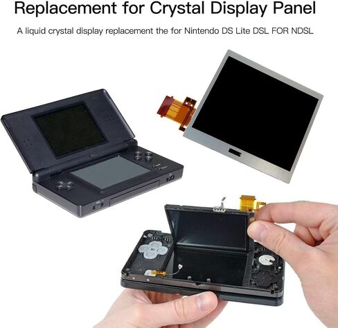 2023 استبدال عرض شاشة LCD منخفضة جديدة لـ Nintendo DS Lite DSL NDSL in Kuwait