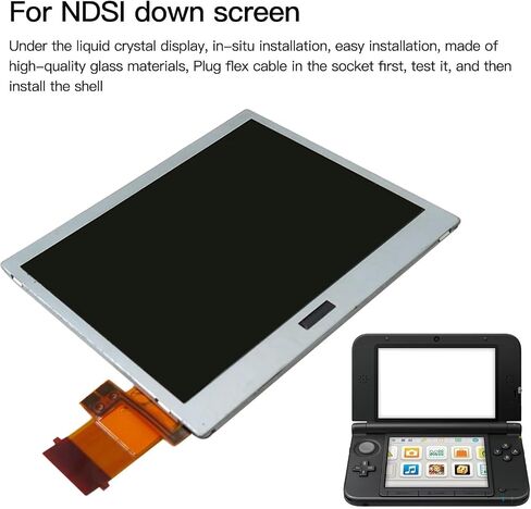 2023 استبدال عرض شاشة LCD منخفضة جديدة لـ Nintendo DS Lite DSL NDSL in Kuwait