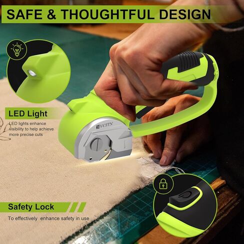مقص كهربائي لاسلكي Evcitn 4V، قاطع كهربائي، قص بسحاب، قاطع كرتون، أداة قطع السجاد، مقصات كهربائية، قاطع دوار للنسيج، مقص دوار، أداة قطع لاسلكية متعددة in Kuwait