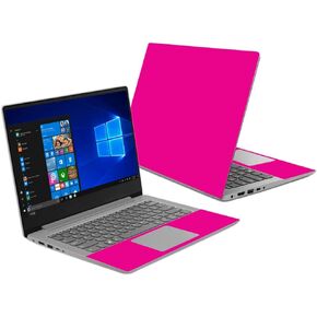 MightySkins Skin Compatible with Lenovo Ideapad 330S 14" (2018) - Solid Hot Pink | Protective, Durable, and Unique Vinyl Decal wrap Cover | Easy to Apply, Remove, and Change Styles | Made in The USA