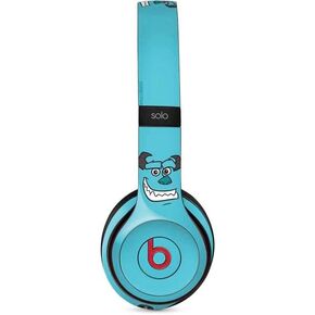 Skinit Decal Audio Skin Compatible with Beats Solo 3 Wireless - Officially Licensed Disney Monsters Inc. Mike‚Äôs Face Design