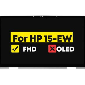 15.6" Assembly for HP Envy x360 15-ew 15t-ew 15-ew0000 15t-ew000 15-ew0xxx 15t-ew0xx 15-ew0013dx 15-ew0023dx 15-ew0797nr 15-ew1058wm 15-ew1055cl 15-ew1073CL N40697-001 LCD Screen Replacement 1080P