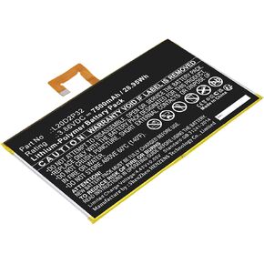 Synergy Digital Tablet Battery, Compatible with Lenovo TB-J606F Tablet, (Li-Pol, 3.86V, 7500mAh) Ultra High Capacity, Replacement for Lenovo L20D2P32 Battery