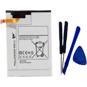powerforlaptop 3.8v 4000mah EB-BT230FBE EB-BT230FBU استبدال البطارية المتوافقة مع Samsung Galaxy Tab 4 7.0 SM-T230R T230N T237P SM-T230NU SM-T237P مع أدوات الإصلاح