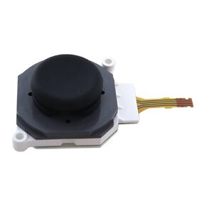 Heyai Replacement Analog Joystick Thumb Stick Thumbstick & Black Rocker Grip Cap for Nintendo 3DS / 3DS XL LL