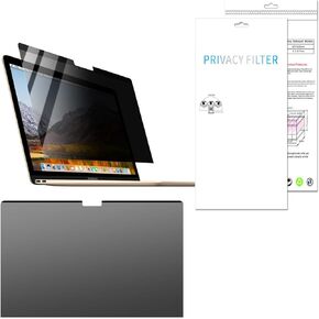 Magnetic Privacy Screen Monitor, Computer Privacy Screen, 13.3-16 Inch Anti Glare & Anti-Spy (Color : PET, Size : 14in/306x201mm)