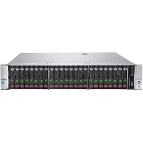 HP Proliant DL380 Gen9 24B SFF, 2X Intel Xeon E5-2609 v3 1.9Ghz (12-cores Total), 96GB DDR4, P440ar 2GB FBWC 12Gb/s SAS RAID, 24x HDD Trays (Renewed)