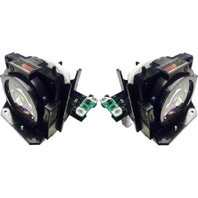 Advanced Lamps™ Lamp & Housing TwinPack for The Panasonic PT-DW750 Projector