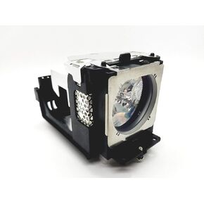 OEM POA-LMP111 Lamp & Housing for Sanyo Projectors with Ushio Bulb Inside - 240 Day Warranty