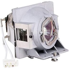 Huaute 5J.JGP05.001 Replacement Lamp Bulb with Housing Fits for BENQ DX825ST MH606w MS550 MS550P MW605 MW605w MW826ST MX550 MX604 MX604w MX808PST MX808ST MX825ST Projector Lamp