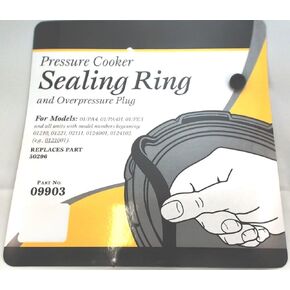 2 Pk, for Presto Pressure Cooker Sealing Gasket Ring 09903