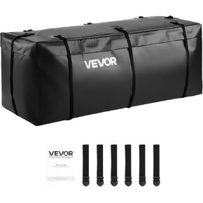 حقيبة حاملة شحن Vevor Hitch ، مقاوم للماء 840D PVC ، 59.84 × 24.02 × 24.41 في (20 قدم مكعب) ، حقيبة شحن شاقة لتخزين سرير الشاحن in Kuwait