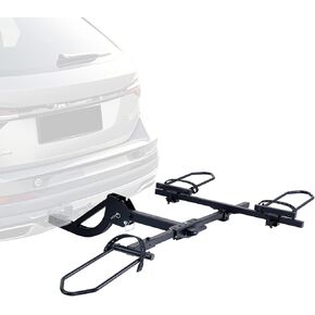 MOONCOOL Folding Hitch Trike Rack, 170 lbs Capacity, Fits Up to 5" Fat Tires and 42"-59" Wheelbase, Rear Carrier for Adult Tricycles, 2" Receiver Mount for Cars, SUVs, Vans, RVs