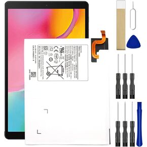 Replacement Battery EB-BT515ABU [Upgraded] for Samsung Galaxy Tab A 2019 SM-T510NZKFXAR SM-T510NZKGXAR Battery Free Adhesive Tool Kits