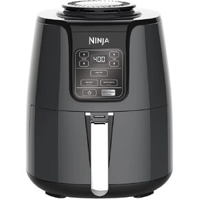 Ninja Air Fryer 4QT | 4-Quart Nonstick Basket, Low Fat Cooking | Dehydrate, Reheat, Crisp | Temp 105°F-400°F | Cooks 2 lbs Fries | Healthy, Fast Meals | Dishwasher Safe, Easy to Clean (White)
