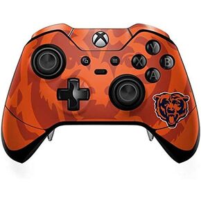 ألعاب Skinit Scenit Gaming متوفرة مع جهاز التحكم في Xbox One Elite - NFL Chicago Bears مرخص رسميًا