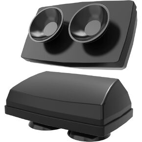 حامل وغطاء EZ Pass مع أكواب شفط قوية للغاية للزجاج الأمامي. حامل Ezpass حامل Toll Pass Transponder iPass (أسود) in Kuwait