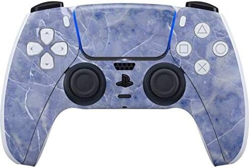 Skinit Decal Gaming Skin Compatible with PS5 Controller - Crushed Blue Design in Kuwait