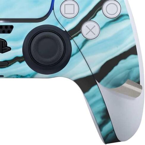 Skinit Decal Gaming Skin Compatible with PS5 Controller - Crushed Blue Design in Kuwait