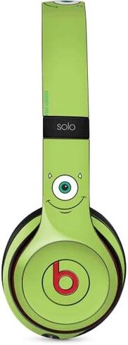Skinit Decal Audio Skin Compatible with Beats Solo 3 Wireless - Officially Licensed Disney Monsters Inc. Mike‚Äôs Face Design in Kuwait