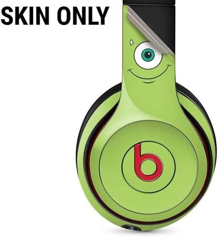 Skinit Decal Audio Skin Compatible with Beats Solo 3 Wireless - Officially Licensed Disney Monsters Inc. Mike‚Äôs Face Design in Kuwait