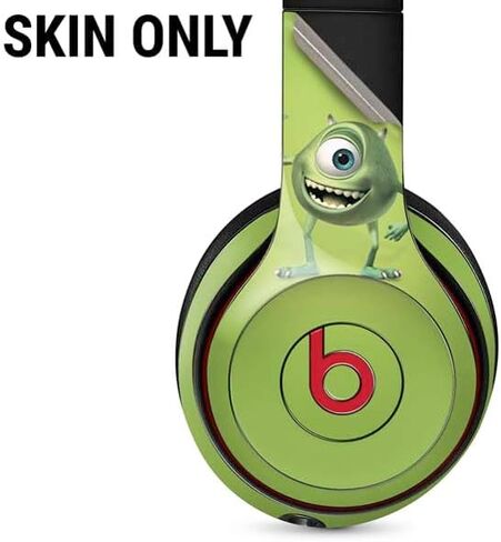 Skinit Decal Audio Skin Compatible with Beats Solo 3 Wireless - Officially Licensed Disney Monsters Inc. Mike‚Äôs Face Design in Kuwait