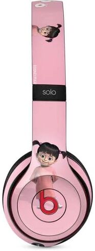 Skinit Decal Audio Skin Compatible with Beats Solo 3 Wireless - Officially Licensed Disney Monsters Inc. Mike‚Äôs Face Design in Kuwait