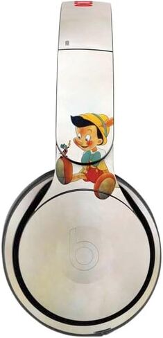 Skinit Skinit Audio Audio Skin متوافق مع Beats Solo Pro - تصميم صورة Disney Pinocchio المرخص رسميًا in Kuwait