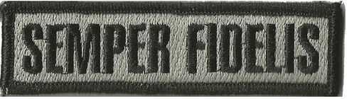 Gadsden and Culpeper Tactical Morale Patch - Semper Fidelis in Saudi Arabia