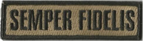 Gadsden and Culpeper Tactical Morale Patch - Semper Fidelis in Saudi Arabia