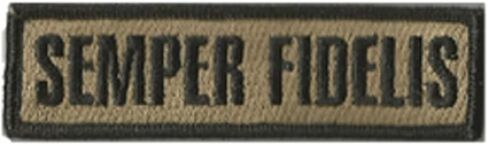 Gadsden and Culpeper Tactical Morale Patch - Semper Fidelis in Saudi Arabia