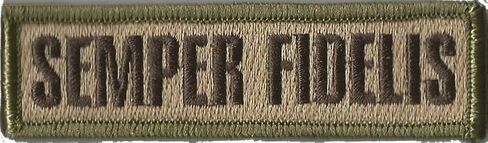 Gadsden and Culpeper Tactical Morale Patch - Semper Fidelis in Saudi Arabia