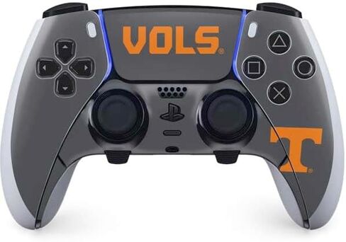 Skinit Decal Gaming Skin Compatible with PS5 DualSense Edge Pro Controller - Officially Licensed University of Tennessee-Knoxville T Logo Vols on Gray Design in Saudi Arabia