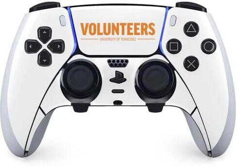 Skinit Decal Gaming Skin Compatible with PS5 DualSense Edge Pro Controller - Officially Licensed University of Tennessee-Knoxville T Logo Vols on Gray Design in Saudi Arabia