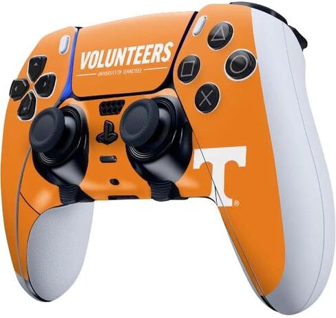 Skinit Decal Gaming Skin Compatible with PS5 DualSense Edge Pro Controller - Officially Licensed University of Tennessee-Knoxville T Logo Vols on Gray Design in Saudi Arabia