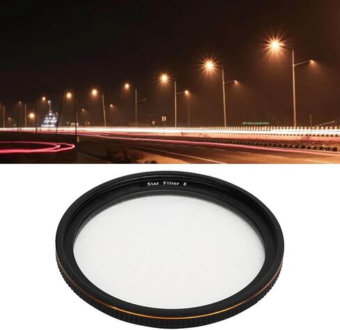 Adjustable Starlight Filter, Filter Thin HD Coating Camera Starlight for Digital Single Lens Camera (55mm) in Saudi Arabia